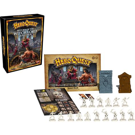 Experience the Terror of the Witch Lord's Curse in the Heroquest Expansion